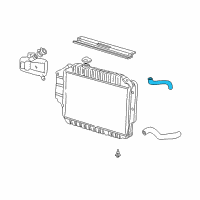 OEM 1995 Ford E-350 Econoline Upper Hose Diagram - FOUZ8260D