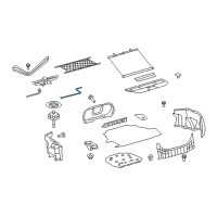 OEM 2003 Toyota Avalon Handle Diagram - 09113-06020