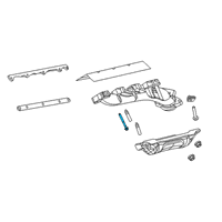 OEM Ram 1500 Bolt-Hex FLANGE Head Diagram - 6512788AA