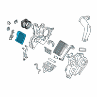 OEM 2021 Kia Telluride Pad U Diagram - 97926S9000