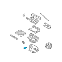 OEM 2020 Hyundai Accent PWM-Blower Motor Diagram - 97235-A8000
