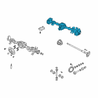 OEM 2008 Dodge Nitro Axle-Rear Complete Diagram - 52114456AA