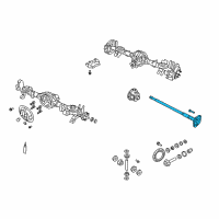 OEM Dodge Nitro Rear Axle Shaft Diagram - 52114548AC