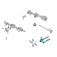 OEM Jeep Liberty Gear Kit-Ring And PINION Diagram - 5140867AG