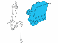 OEM Buick Envision Module Diagram - 84922663