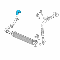 OEM 2019 Honda Civic Hose, Intcler Inle Diagram - 17282-5AA-A01