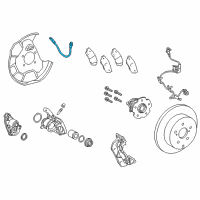 OEM Lexus NX200t Hose, Flexible Diagram - 90947-02H23