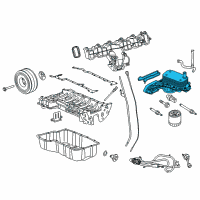 OEM Ford Transit-150 Oil Cooler Diagram - BK3Z-6881-D