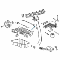OEM Ford Oil Level Sensor Diagram - 6C1Z-6C624-A