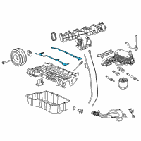 OEM 2016 Ford Transit-350 HD Oil Pan Gasket Diagram - BK3Z-6710-A