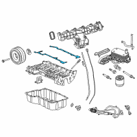 OEM Ford Transit-150 Oil Pan Gasket Diagram - BK3Z-6710-A