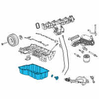 OEM 2018 Ford Transit-350 Oil Pan Diagram - CK4Z-6675-A