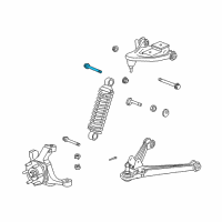 OEM Dodge Viper Bolt-Suspension Upper Arm Diagram - 6502046