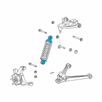 OEM 2008 Dodge Viper ABSORBER-Suspension Diagram - 5181432AC