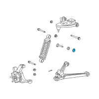 OEM 1997 Dodge Viper Washer-Control Arm Diagram - 6036469AA