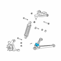 OEM Dodge Viper Bracket-Shock Mounting Diagram - 4709298