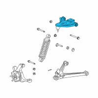 OEM 2006 Dodge Viper Upper Control Arm Diagram - 5290277AE