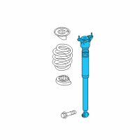 OEM 2019 Infiniti QX30 Shock Absorber Assy-Rear Diagram - 56200-5DB0A