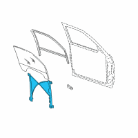 OEM Chevrolet Silverado 1500 Classic Regulator Diagram - 20945138