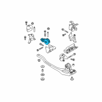 OEM 2010 Ford Escape Rear Mount Diagram - 5L8Z-6068-CA