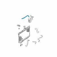 OEM 2006 Nissan Maxima Hose-Reserve Tank Diagram - 21741-8J000