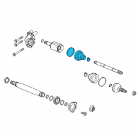 OEM 2016 Buick Regal Inner Boot Diagram - 20920176