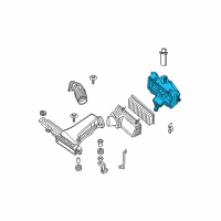 OEM 2012 Nissan Maxima Air Cleaner Cover Diagram - 16526-9N00A