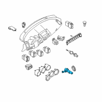 OEM 2008 Nissan Maxima Lock Steering Diagram - D8700-CB01A