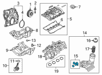 OEM BMW 330e GASKET SET Diagram - 11-42-8-598-028