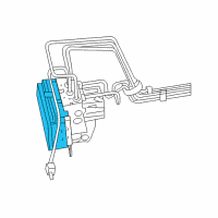 OEM Jeep Anti-Lock Brake System Module Diagram - 68089567AC