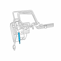 OEM 2010 Dodge Caliber Bracket-Anti-Lock Brake Module Diagram - 5179863AA