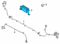 OEM Kia Cadenza Unit Assembly-Front RADA Diagram - 99110F6100