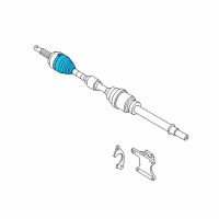 OEM 2017 Nissan Rogue Repair Kt Outer RH Diagram - C9241-4BA1A