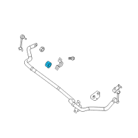 OEM 2020 Nissan NV1500 Bush-Rear Stabilizer Diagram - 56243-1PA0B