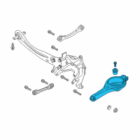 OEM 2017 Ford Escape Lower Control Arm Diagram - CV6Z-5500-P