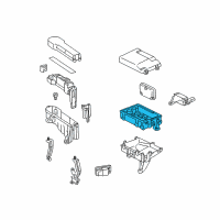 OEM 2002 Lexus SC430 Block, Engine Room Relay, NO.2 Diagram - 82742-24010