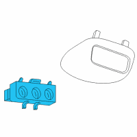 OEM 2004 Ford Excursion Dash Control Unit Diagram - YC3Z-19980-BA