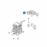 OEM 2003 Hyundai XG350 Sensor Assembly-Air Flow Diagram - 28100-39400