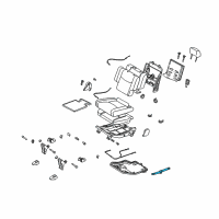 OEM Stay Sub-Assy, Rear Seat Diagram - 71305-60060