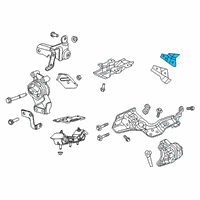 OEM Ram Bracket-Engine Mount Diagram - 68260020AB