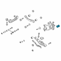 OEM Hyundai Bush-Lower Arm, Rear Diagram - 55215-D3000