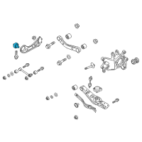 OEM 2022 Kia Sportage Bush-Rear Trailing Arm Diagram - 55274D3000