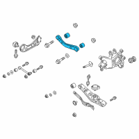 OEM 2019 Hyundai Tucson Arm & Bush Assembly-Suspension Upper Diagram - 55100-D3150