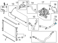 OEM 2021 Kia K5 O-Ring Diagram - 254622S000