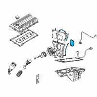 OEM BMW Z3 Gasket Set Chain Case Asbestofree Diagram - 11-14-1-432-099