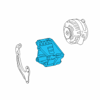 OEM 2004 Mercury Monterey Mount Bracket Diagram - 1F2Z-10A313-AA