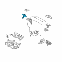 OEM 2002 Toyota MR2 Spyder Side Mount Diagram - 12362-22040