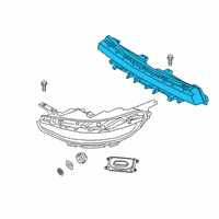 OEM 2020 Kia Soul Lamp Assembly-Center Pos Diagram - 92209K0000