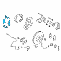 OEM 2019 Nissan Armada Hardware Kit Diagram - D4080-1LB0A