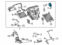 OEM 2018 Toyota RAV4 Servo Diagram - 87106-42190